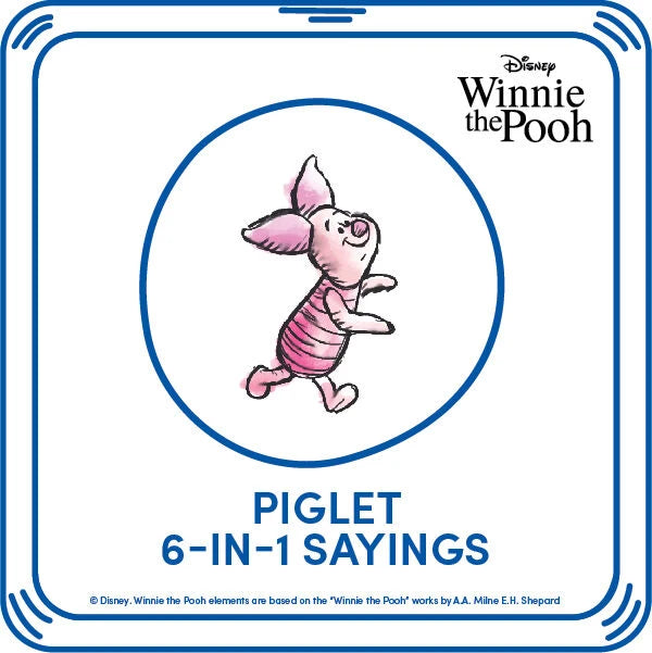 Winnie the Pooh Piglet Stuffed Animal & Sound | Build-A-Bear® - US 0182