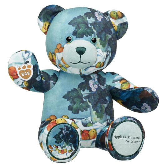 Cézanne Still Life Painting Teddy Bear & Bow | Build-A-Bear® - US 2705