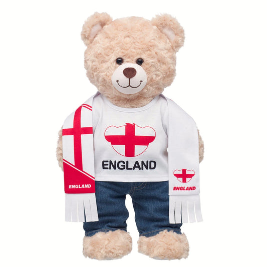 England Scarf & T-Shirt Set | Build-A-Bear - US 7723