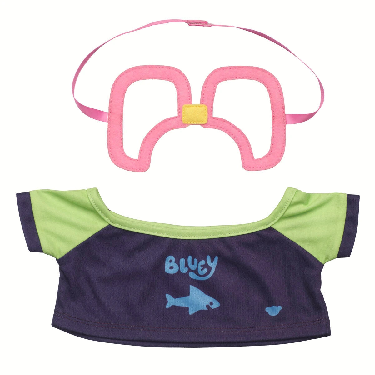 Bluey Plush w/ Swim Shirt & Goggle Set | Build-A-Bear - US 5351