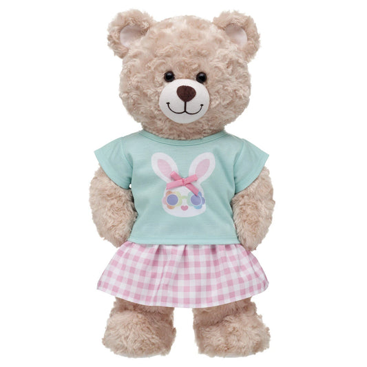 Gingham Bunny Easter Outfit 2 pc. | Build-A-Bear - US 3819