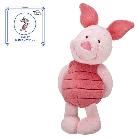 Winnie the Pooh Piglet Stuffed Animal &amp; Sound | Build-A-Bear® - US 7093