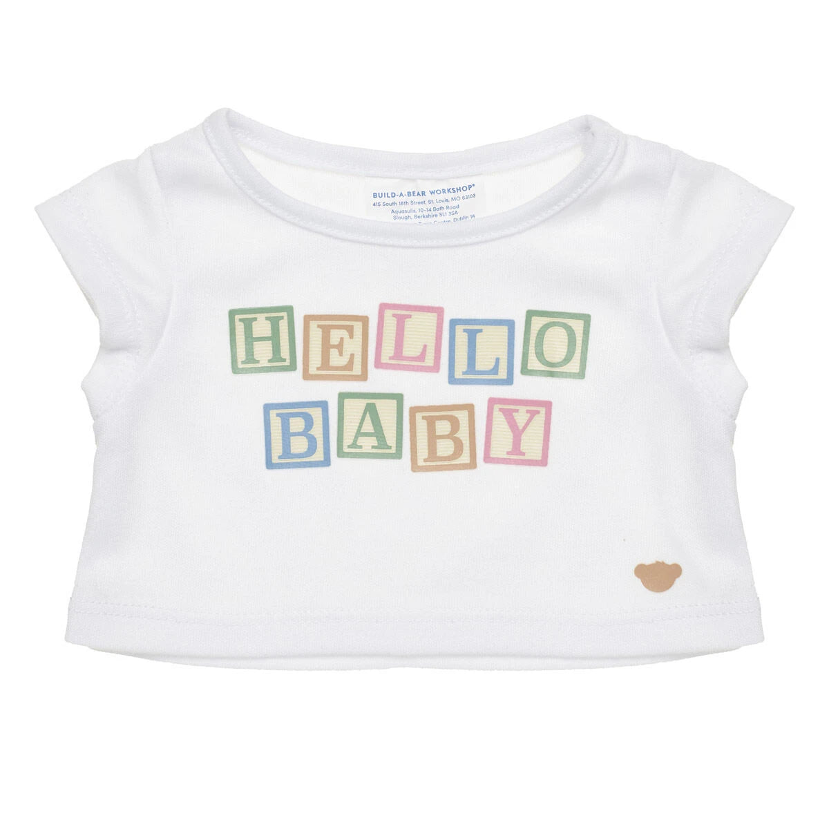 Baby Brown Teddy Bear "Hello Baby" Gift Set | Build-A-Bear® - US 3681