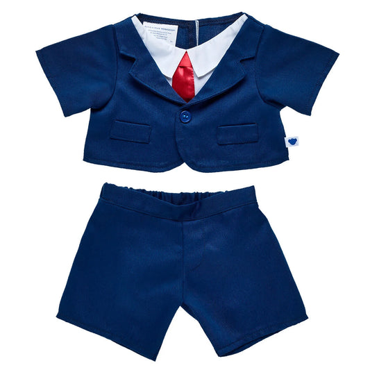 Navy Business Suit 2 pc. for Stuffed Animals | Build-A-Bear® - US 7636
