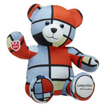 Piet Mondrian Composition Teddy Bear - US 8769