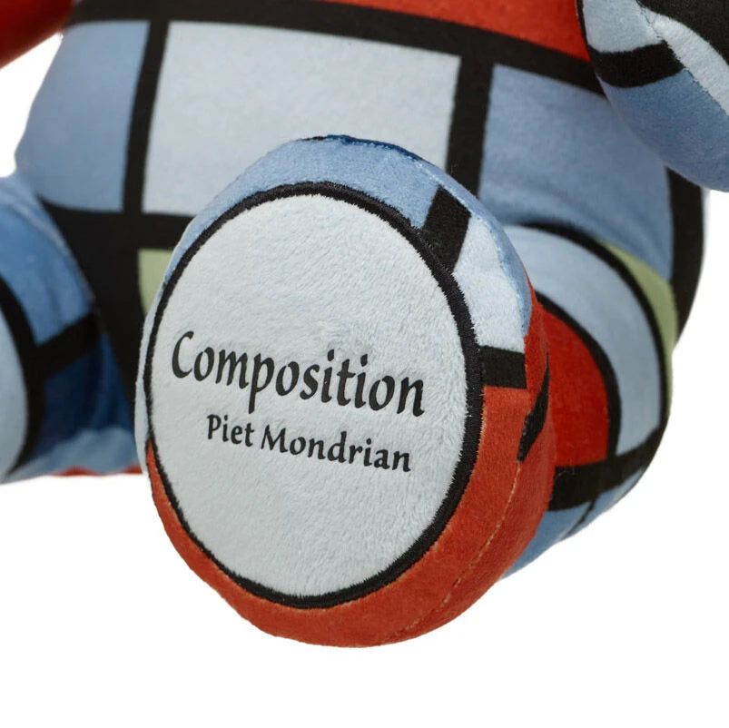 Piet Mondrian Composition Teddy Bear - US 7466