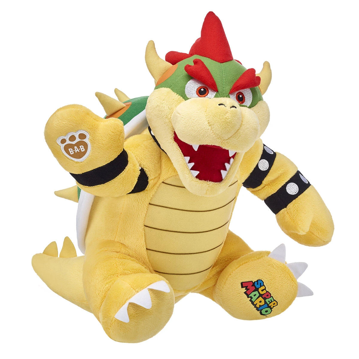 Super Mario Bowser Plush w/ 5-in-1 Sound | Build-A-Bear - US 8817