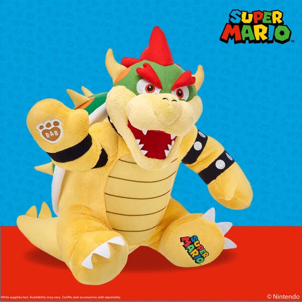 Super Mario Bowser Plush | Build-A-Bear - US 7092
