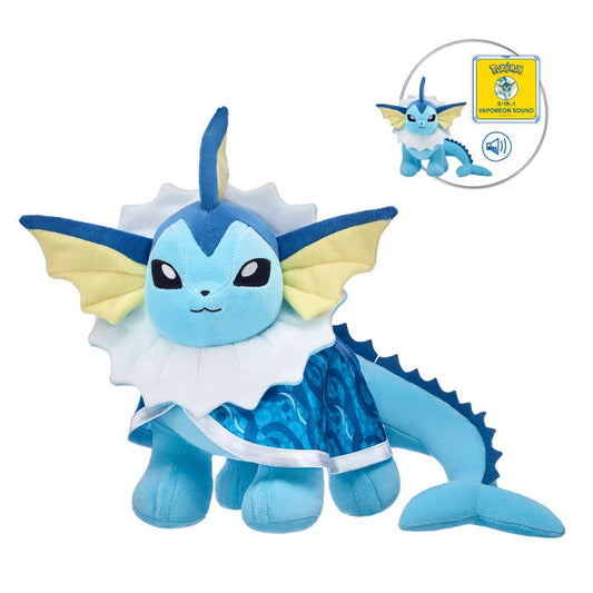 Pokémon Vaporeon Plush Bundle | Build-A-Bear - US 9202
