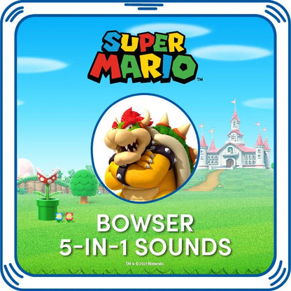 Super Mario Bowser Plush w/ 5-in-1 Sound | Build-A-Bear - US 8817