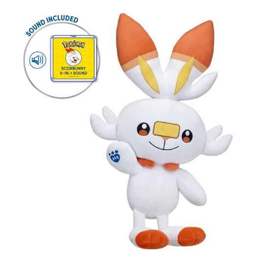 Pokémon Scorbunny Plush Bundle | Build-A-Bear® - US 9904