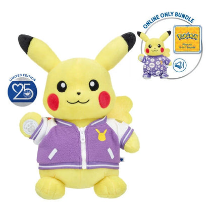 Build-A-Bear 25th Celebration Pokémon Pikachu Plush Bundle - US 7201