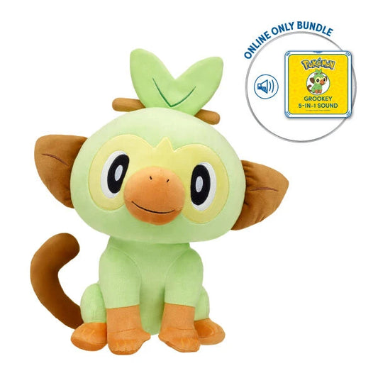 Pokémon Grookey Plush Bundle | Build-A-Bear® - US 1439