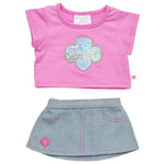 Girl Scout Trefoil Skirt Set for Plush Toys | Build-A-Bear® - US 0206