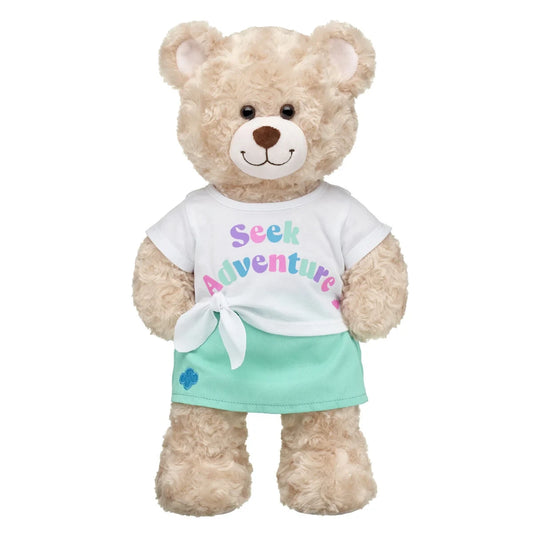 Girl Scout "Seek Adventure" Skirt Set for Stuffed Animals | Build-A-Bear® - US 9618