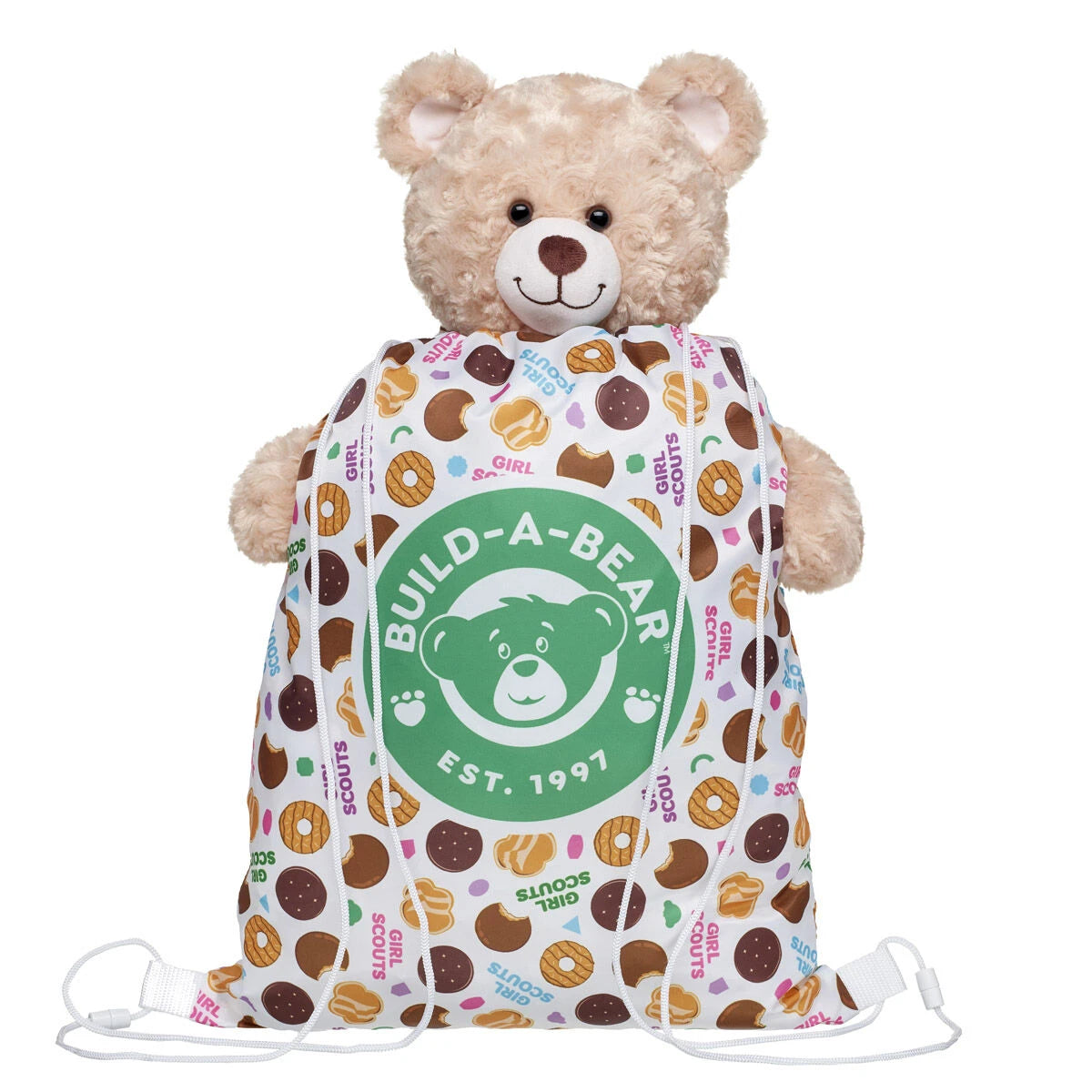 Girl Scout Cookie™ Toy Bear Carrier| Build-A-Bear - US 3502