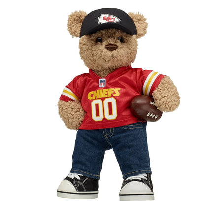 Kansas City Chiefs Timeless Teddy Bear Football Gift Set - US 1294