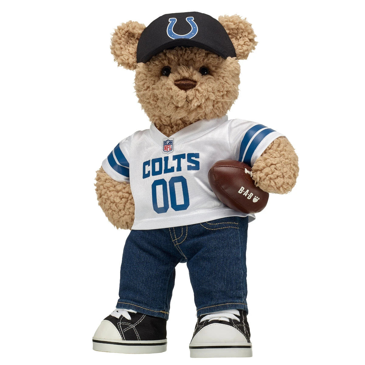 Indianapolis Colts Timeless Teddy Bear Football Gift Set - US 4966