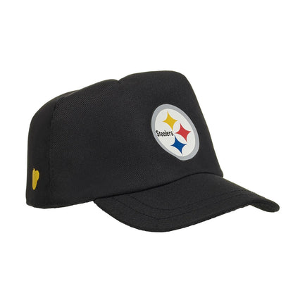 Pittsburgh Steelers Happy Hugs Teddy Bear Hat &amp; Football Set - US 3520