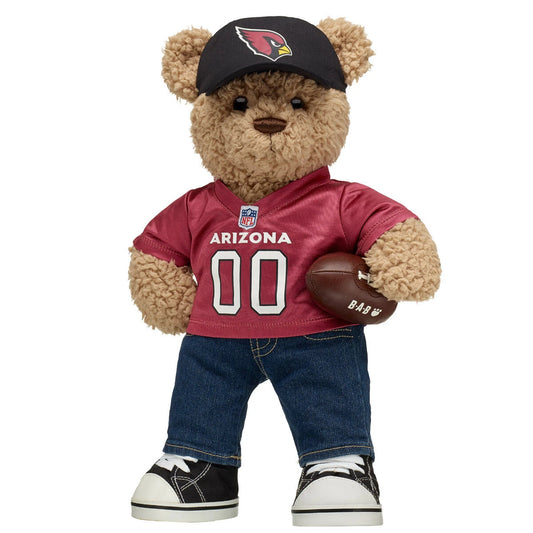 Arizona Cardinals Timeless Teddy Bear Football Gift Set - US 5700