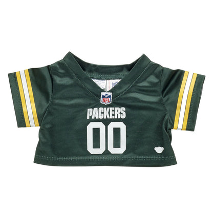 Green Bay Packers Fan Hat Teddy Bear Gift Set - US 6127