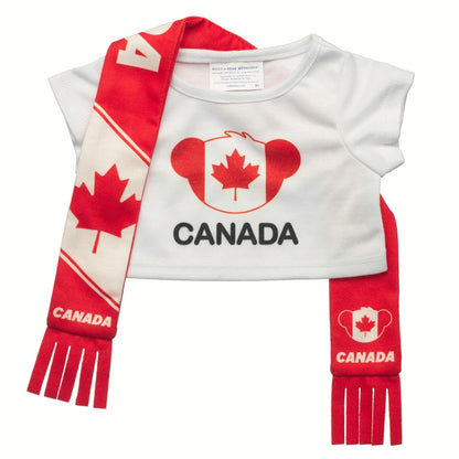 Let's Goal Bear Canada Gift Set | Build-A-Bear - US 7122