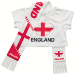 England Scarf &amp; T-Shirt Set | Build-A-Bear - US 8682