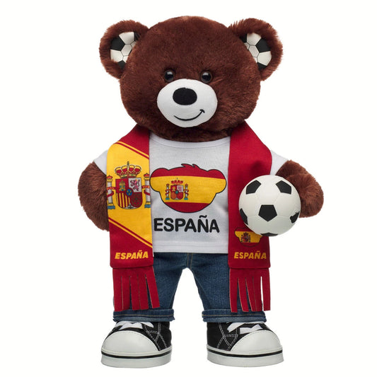 Let's Goal Bear Spain Gift Set | Build-A-Bear - US 1069