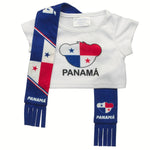 Panama Scarf &amp; T-Shirt Set | Build-A-Bear - US 7251