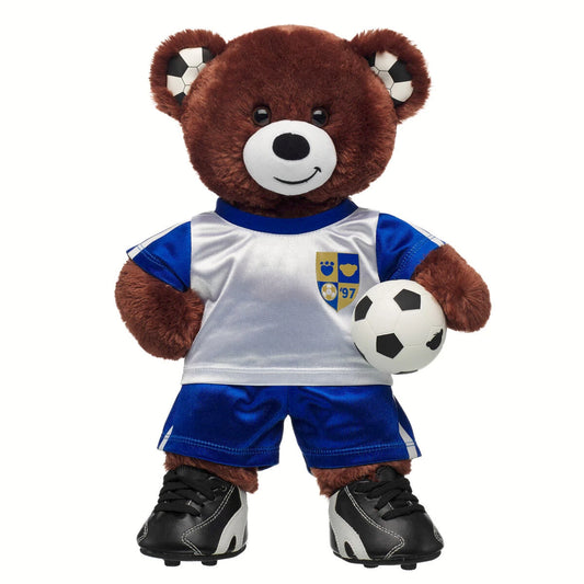 Let's Goal Bear Blue Soccer Uniform Gift Set | BAB - US 8902