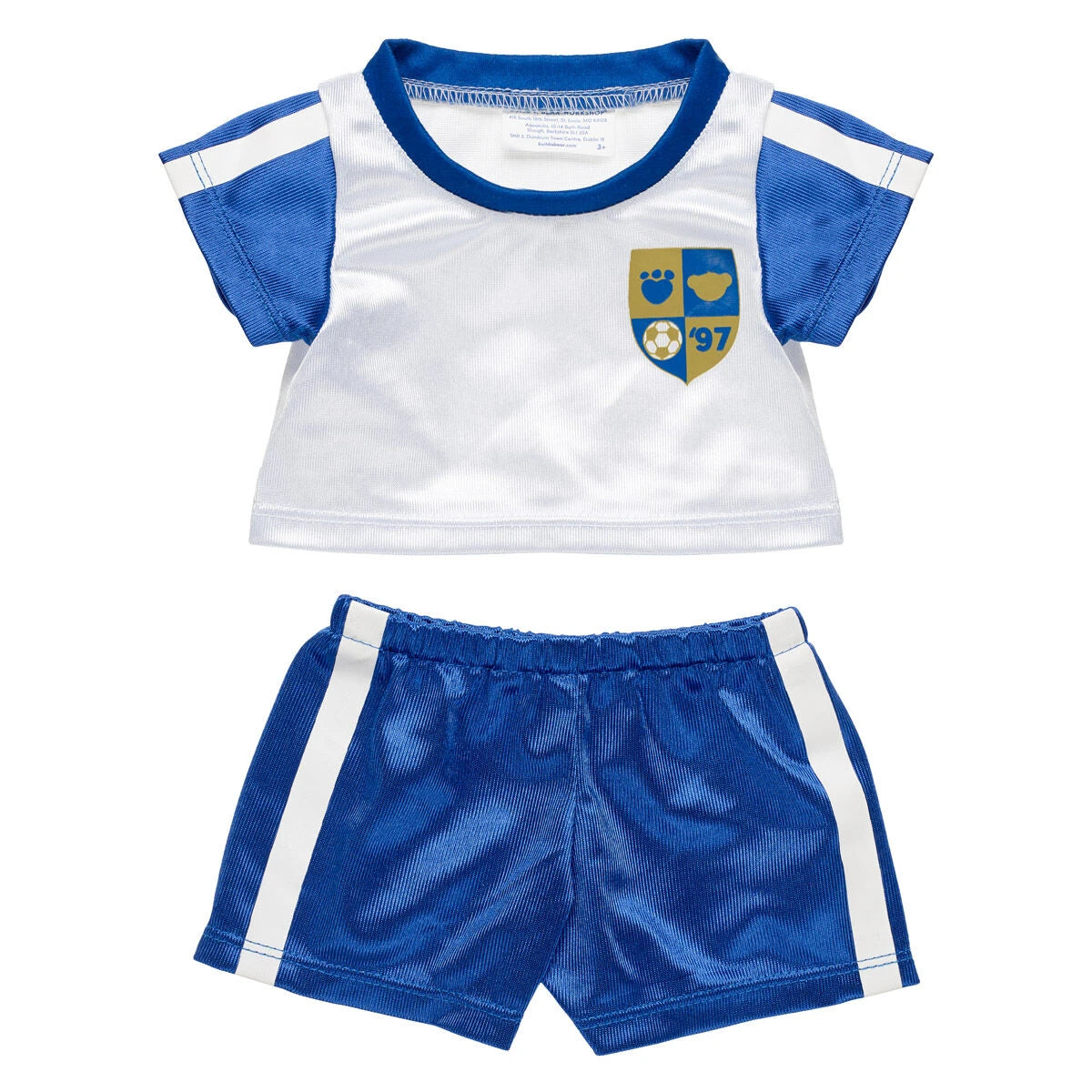 Blue Soccer Uniform for Plush Toys | Build-A-Bear® - US 5298