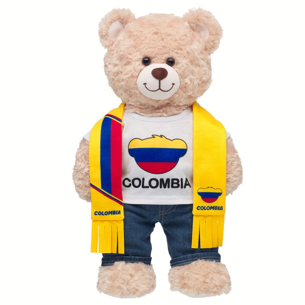 Colombia Scarf &amp; T-Shirt Set | Build-A-Bear - US 4384