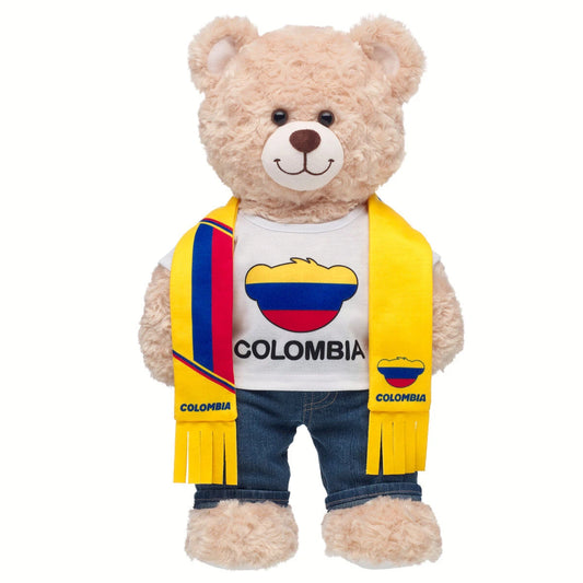 Colombia Scarf &amp; T-Shirt Set | Build-A-Bear - US 4384