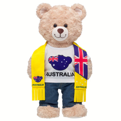 Australia Scarf &amp; T-Shirt Set | Build-A-Bear - US 4760