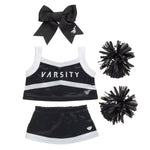 Online-Only Varsity Spirit Black Cheer Uniform | Build-A-Bear® - US 5402