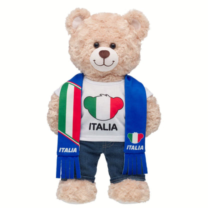 Italy Scarf &amp; T-Shirt Set | Build-A-Bear - US 4286