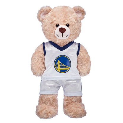 Golden State Warriors Uniform 2 pc. for Stuffed Animals | Build-A-Bear® - US 9045