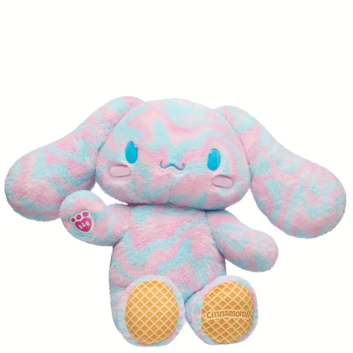 Sanrio Hello Kitty &amp; Friends Bubblegum Ice Cream Cinnamoroll Plush | Build-A-Bear - US 0719