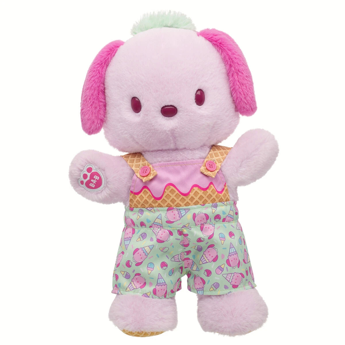 Sanrio Hello Kitty &amp; Friends Strawberry Ice Cream Pochacco Plush | Build-A-Bear - US 9171