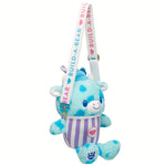 Blue Raspberry Cow Slushie Plushie w/ Carrying Strap | BAB - US 2078
