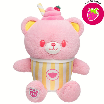 Strawberry Lemonade Bear Slushie Plushie Scented | BAB - US 4104
