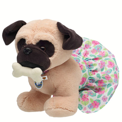 Promise Pets Pug Tropical Gift Set with Bone | Build-A-Bear - US 9885