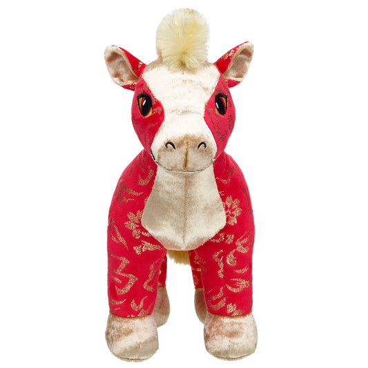 Red &amp; Gold Horse | Build-A-Bear - US 8453