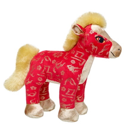 Red &amp; Gold Horse | Build-A-Bear - US 6327