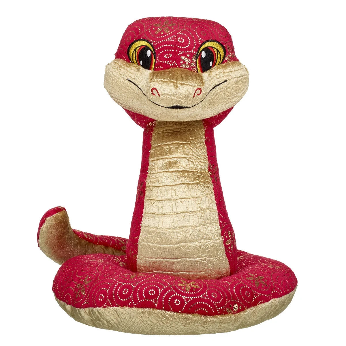 Lunar New Year Red and Gold Snake Stuffed Animal | Build-A-Bear® - US 3538