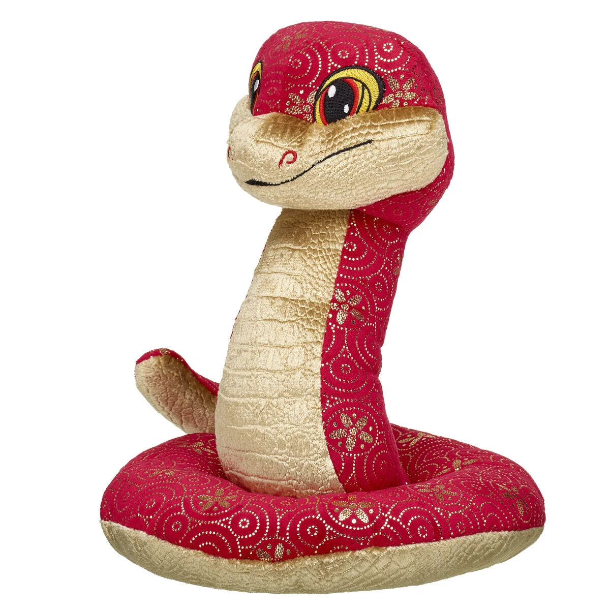 Lunar New Year Red and Gold Snake Stuffed Animal | Build-A-Bear® - US 0762