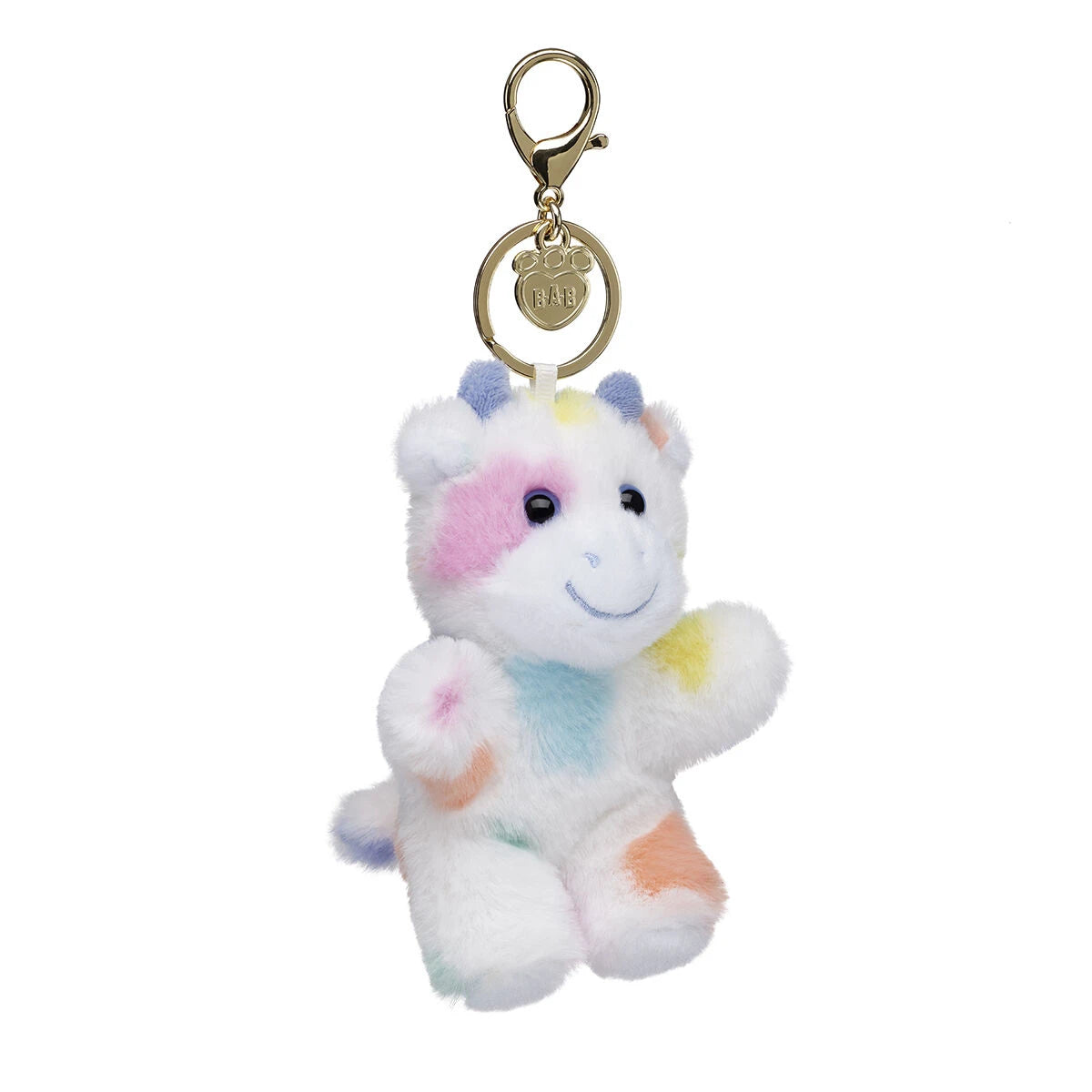 Colorful Splatter Cow Plush Bag Charm | Build-A-Bear - US 4768