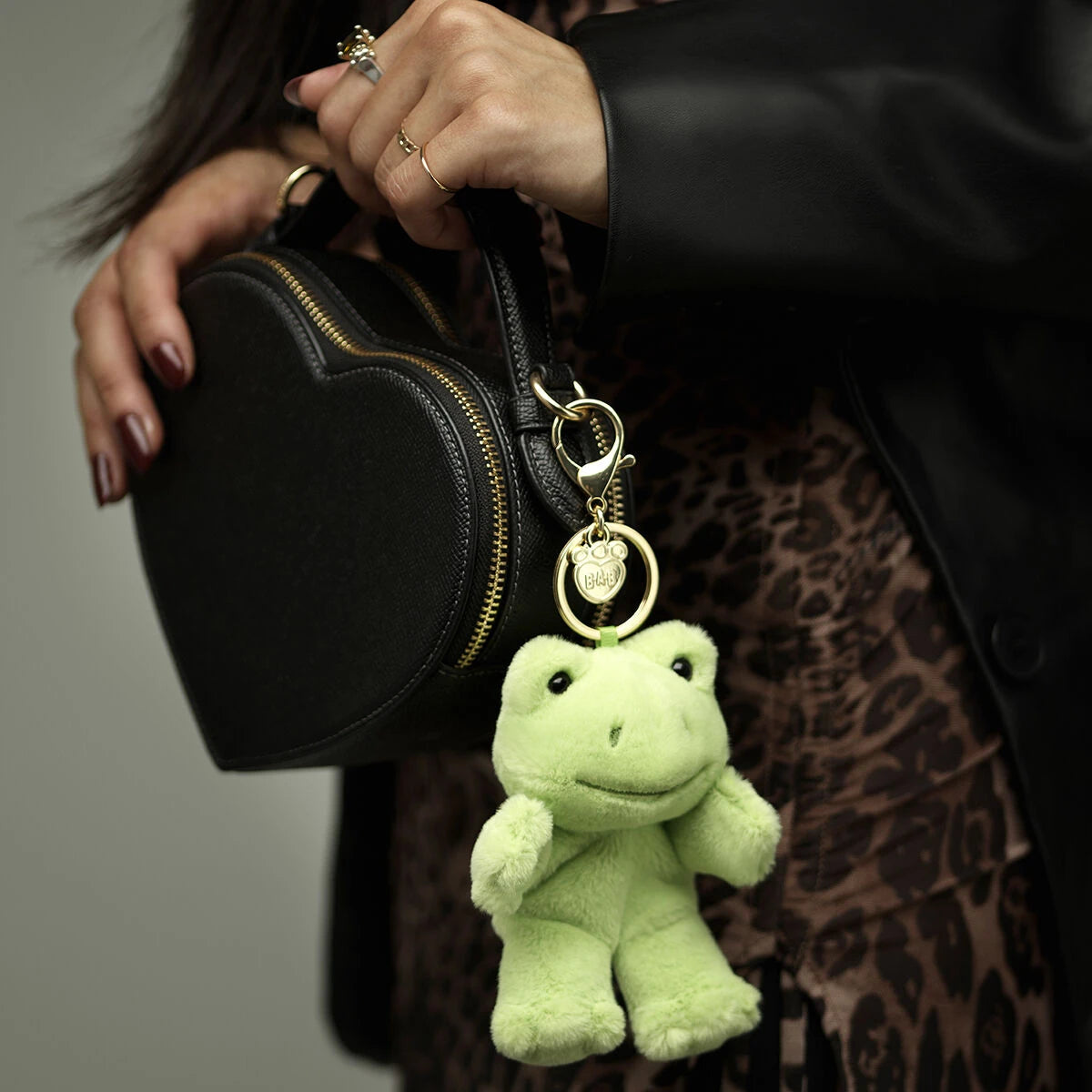 Spring Green Frog Plush Bag Charm | Build-A-Bear - US 7686
