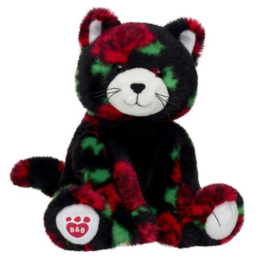Red Rose Kitty Stuffed Animal w/ Red Velvet | Build-A-Bear - US 1826