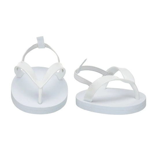White Flip Flops for Stuffed Animals | Build-A-Bear® - US 6010